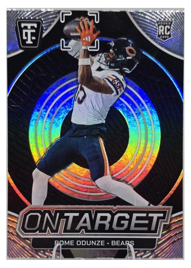 2024 Panini Totally Certified On Target Rome Odunze #1 card