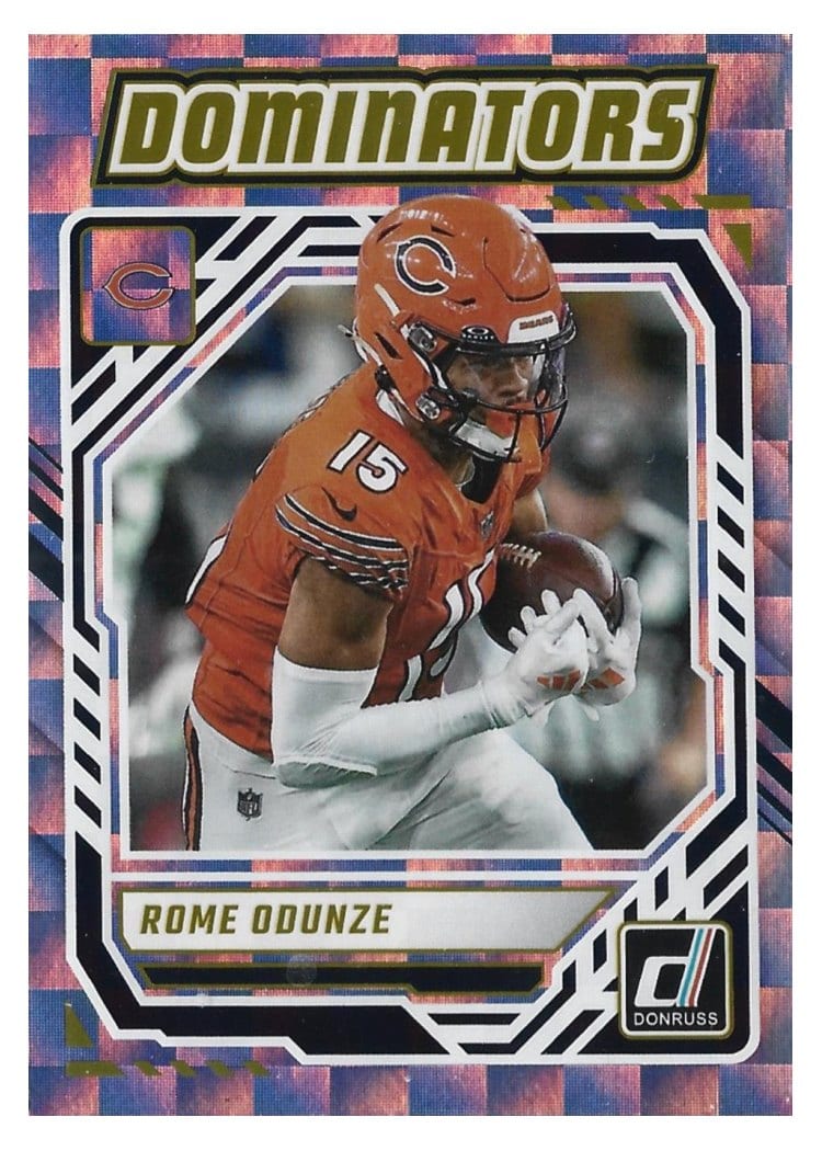 2025 Donruss Dominators Rome Odunze #DOM-ROE card