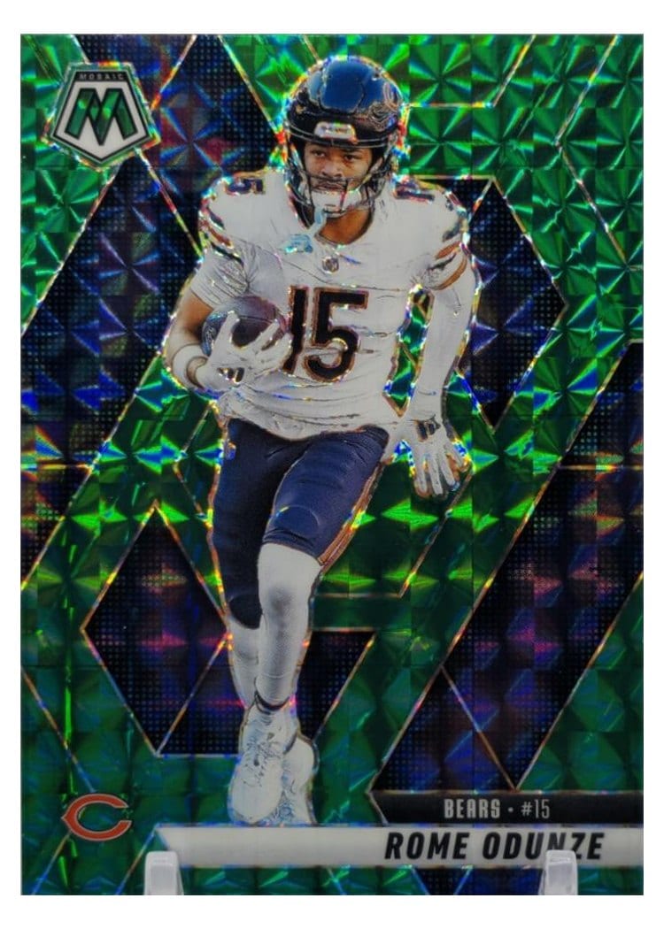 2025 Panini Mosaic Base Set Rome Odunze #206 card