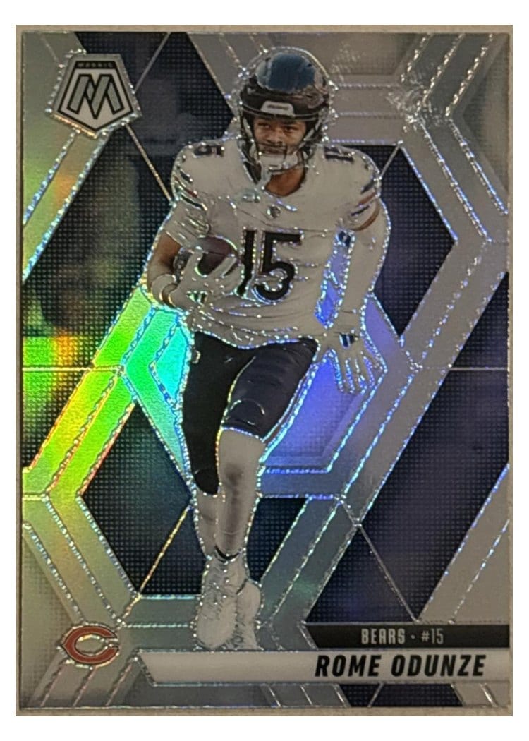 2025 Panini Mosaic Base Set Rome Odunze #206 card