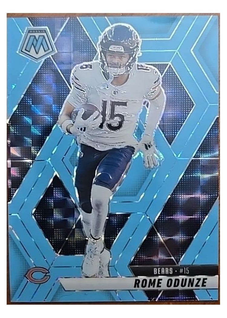 2025 Panini Mosaic Base Set Rome Odunze #206 card