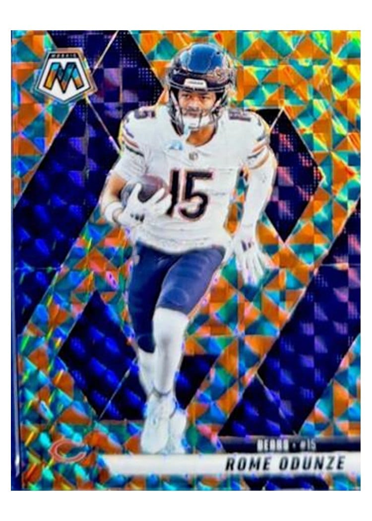 2025 Panini Mosaic Base Set Rome Odunze #206 card