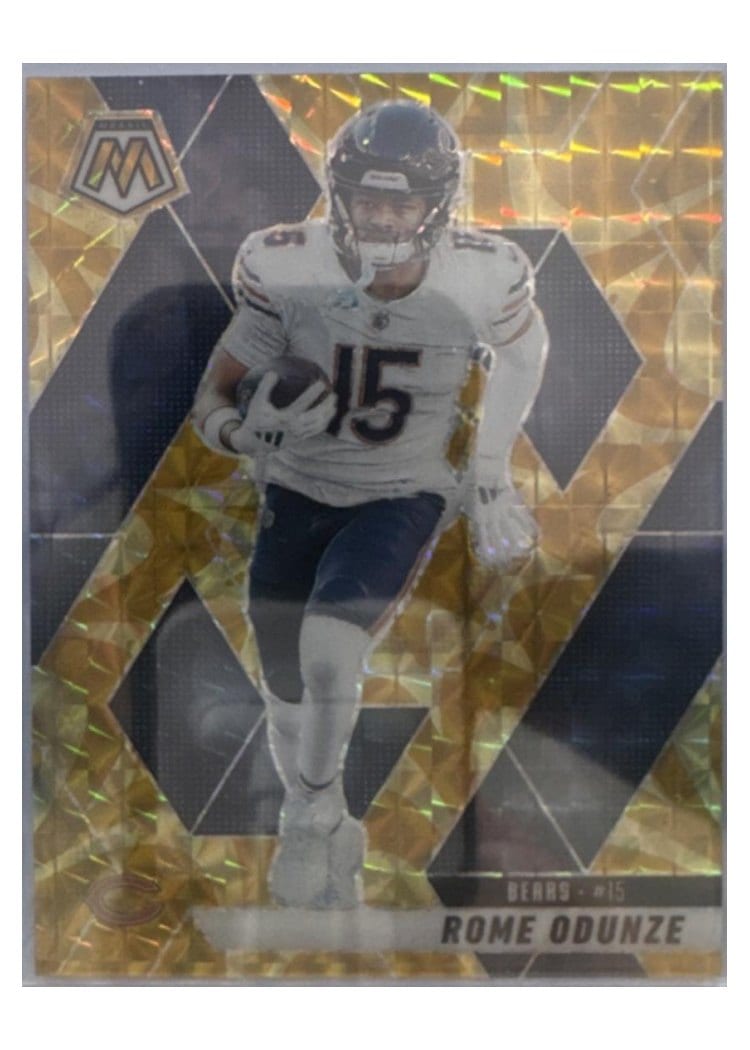 2025 Panini Mosaic Base Set Rome Odunze #206 card