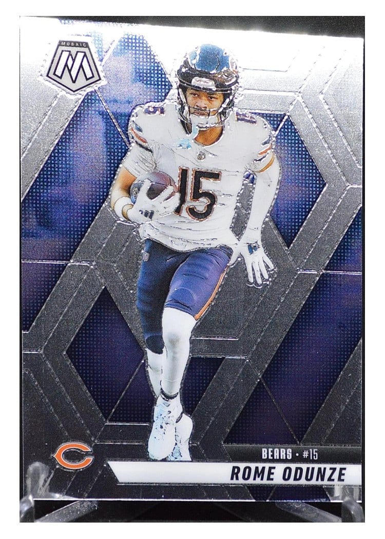 2025 Panini Mosaic Base Set Rome Odunze #206 card