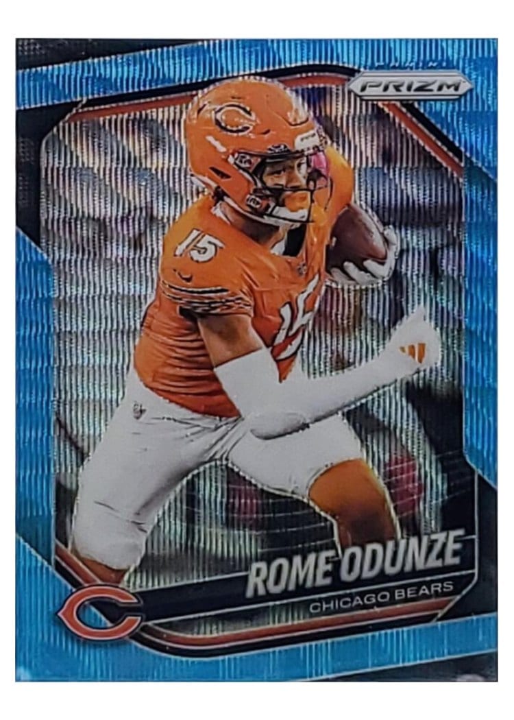 2025 Panini Prizm Base Set Rome Odunze #8 card