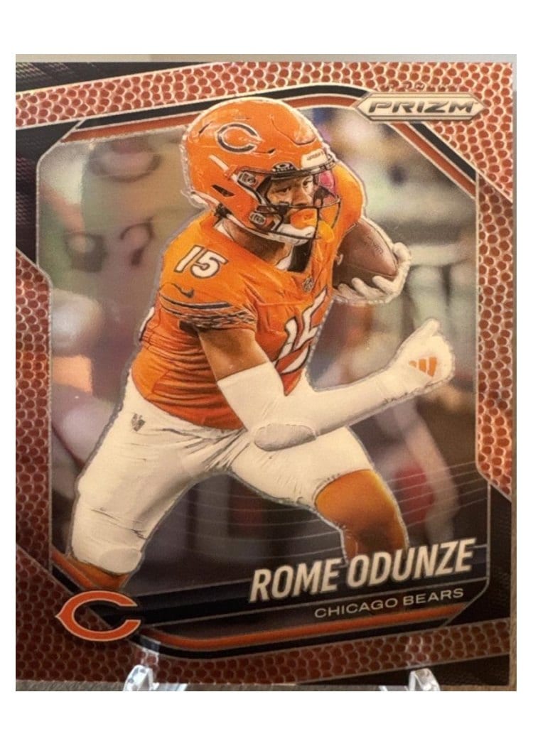 2025 Panini Prizm Base Set Rome Odunze #8 card