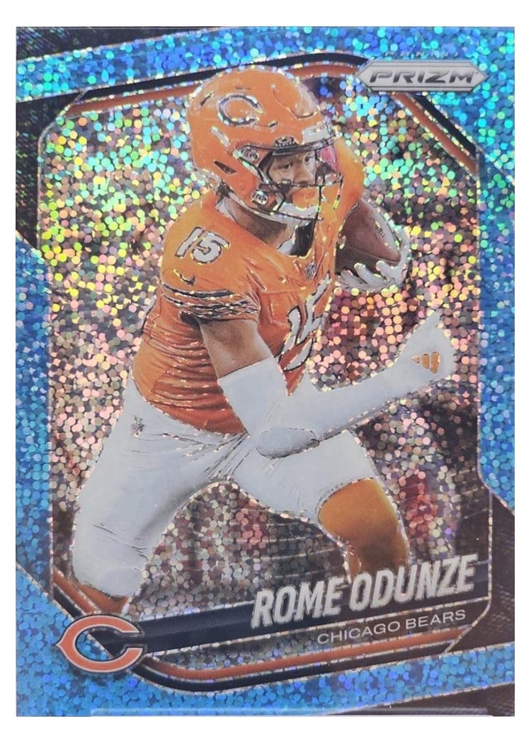 2025 Panini Prizm Base Set Rome Odunze #8 card