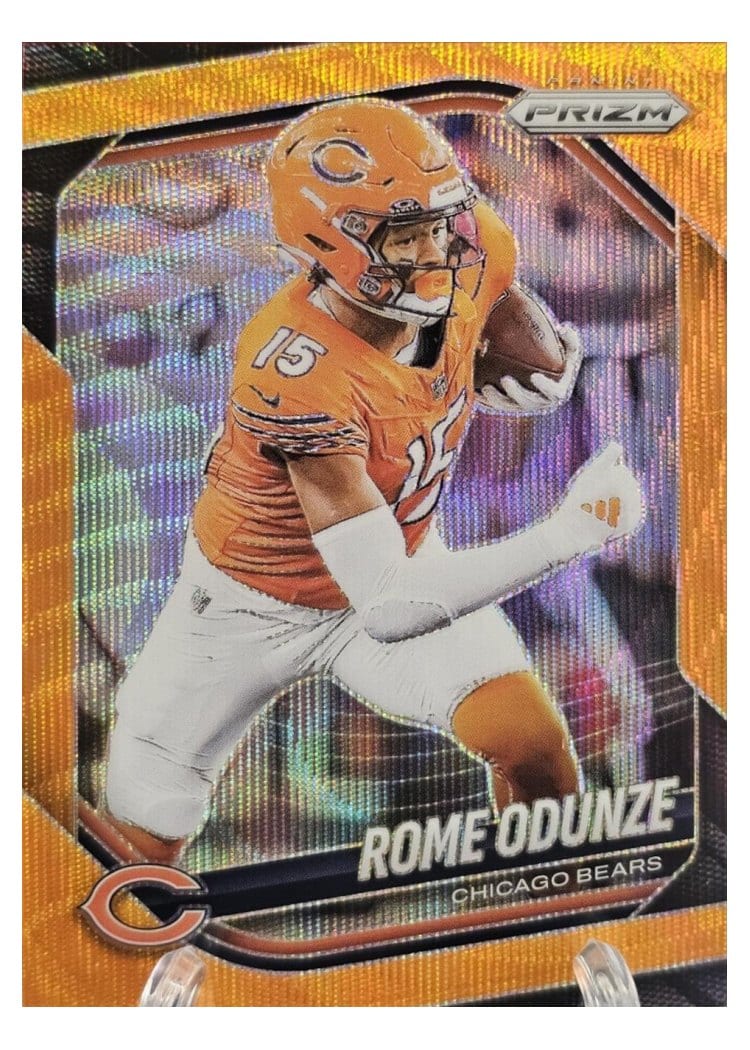 2025 Panini Prizm Base Set Rome Odunze #8 card