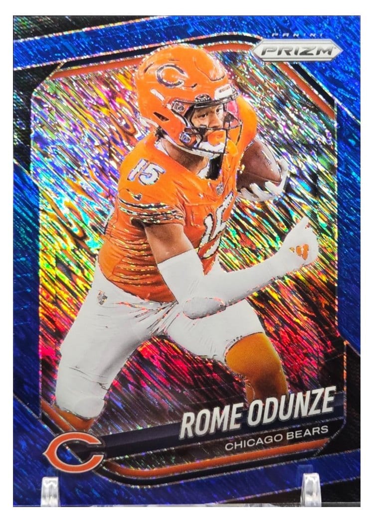 2025 Panini Prizm Base Set Rome Odunze #8 card