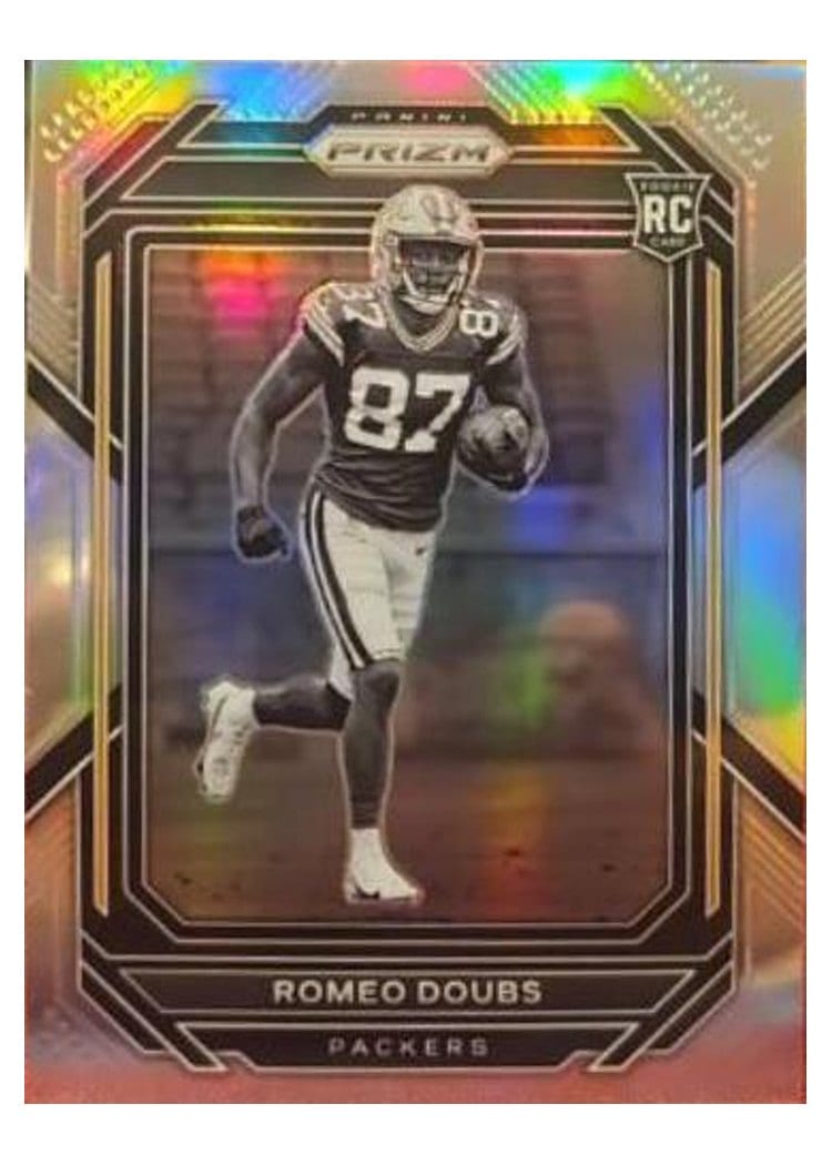 2022 Panini Prizm Base Set Romeo Doubs #337 card