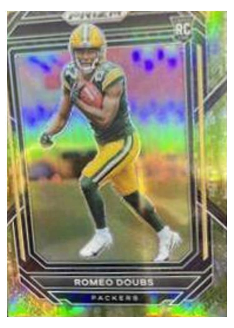 2022 Panini Prizm Base Set Romeo Doubs #337 card