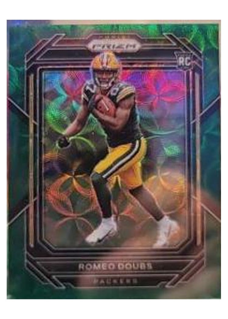 2022 Panini Prizm Base Set Romeo Doubs #337 card