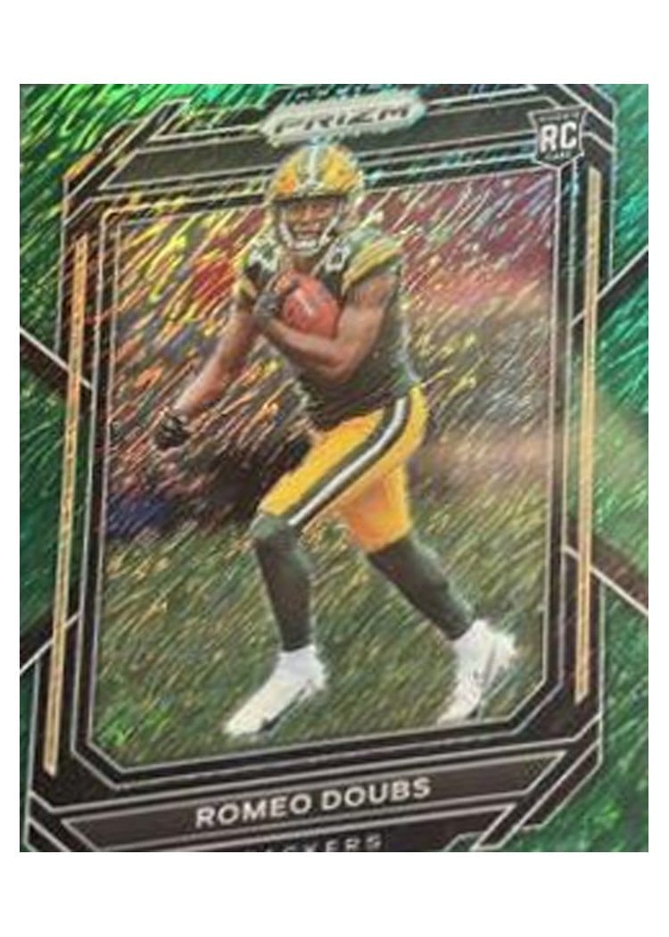 2022 Panini Prizm Base Set Romeo Doubs #337 card