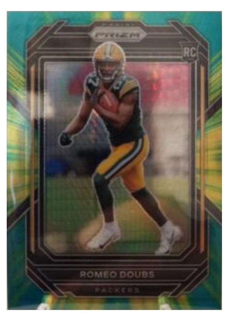 2022 Panini Prizm Base Set Romeo Doubs #337 card
