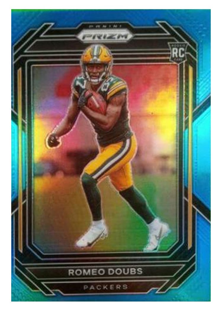 2022 Panini Prizm Base Set Romeo Doubs #337 card