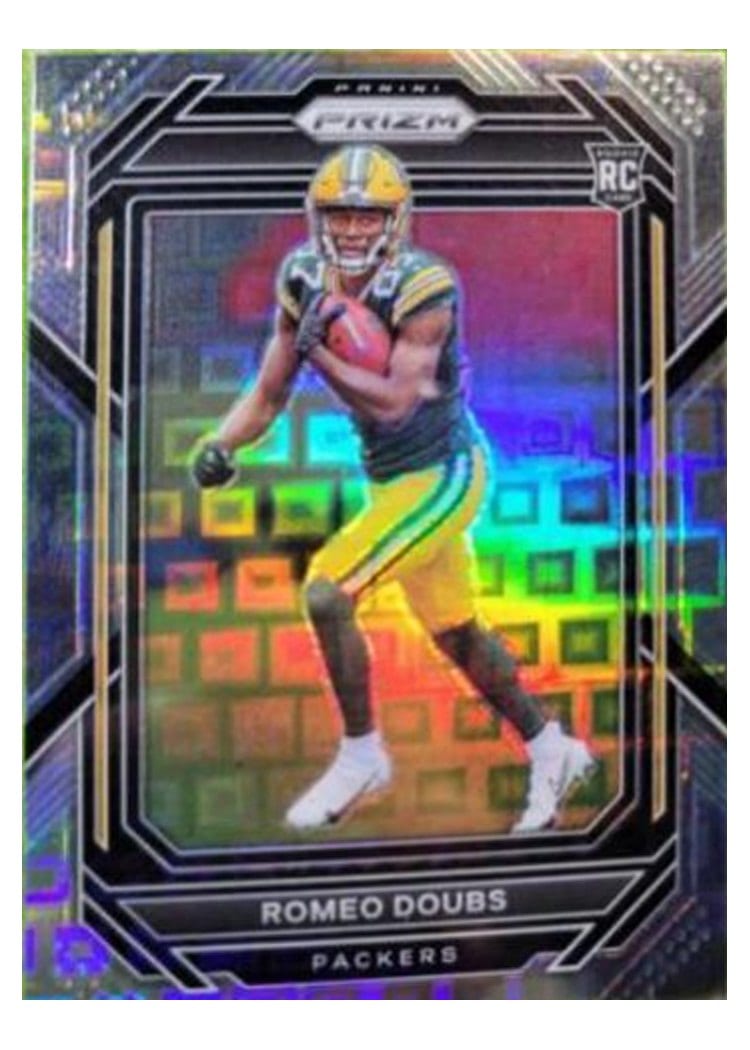 2022 Panini Prizm Base Set Romeo Doubs #337 card