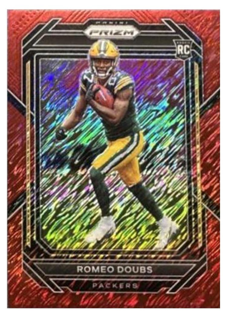 2022 Panini Prizm Base Set Romeo Doubs #337 card