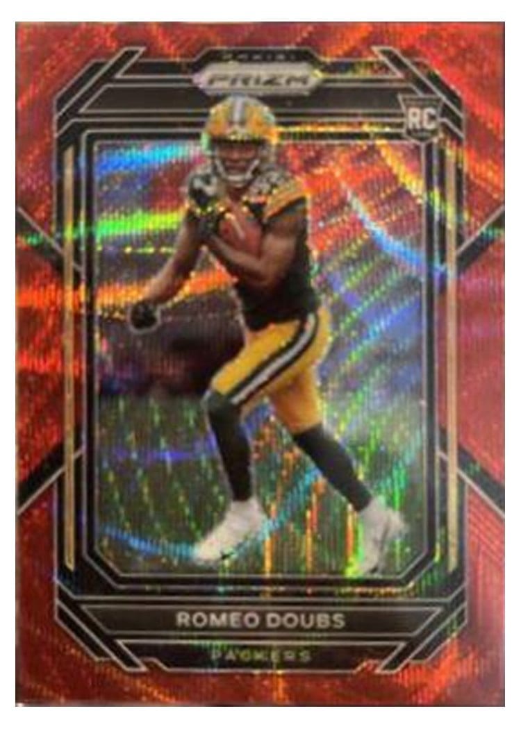 2022 Panini Prizm Base Set Romeo Doubs #337 card