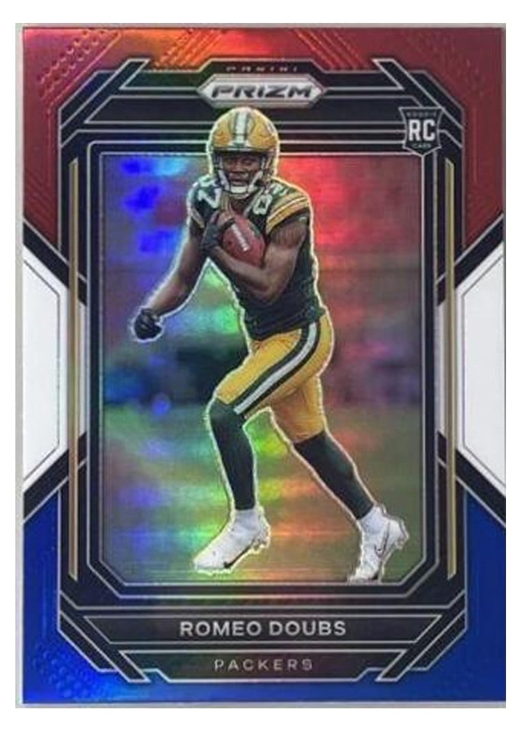 2022 Panini Prizm Base Set Romeo Doubs #337 card