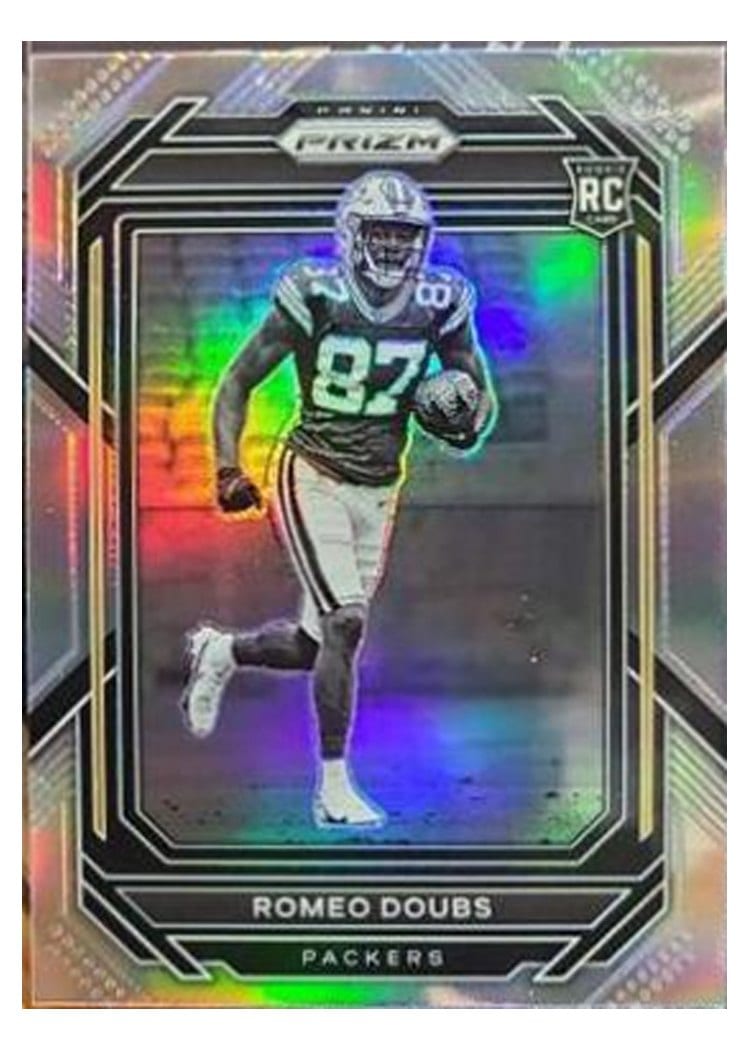 2022 Panini Prizm Base Set Romeo Doubs #337 card