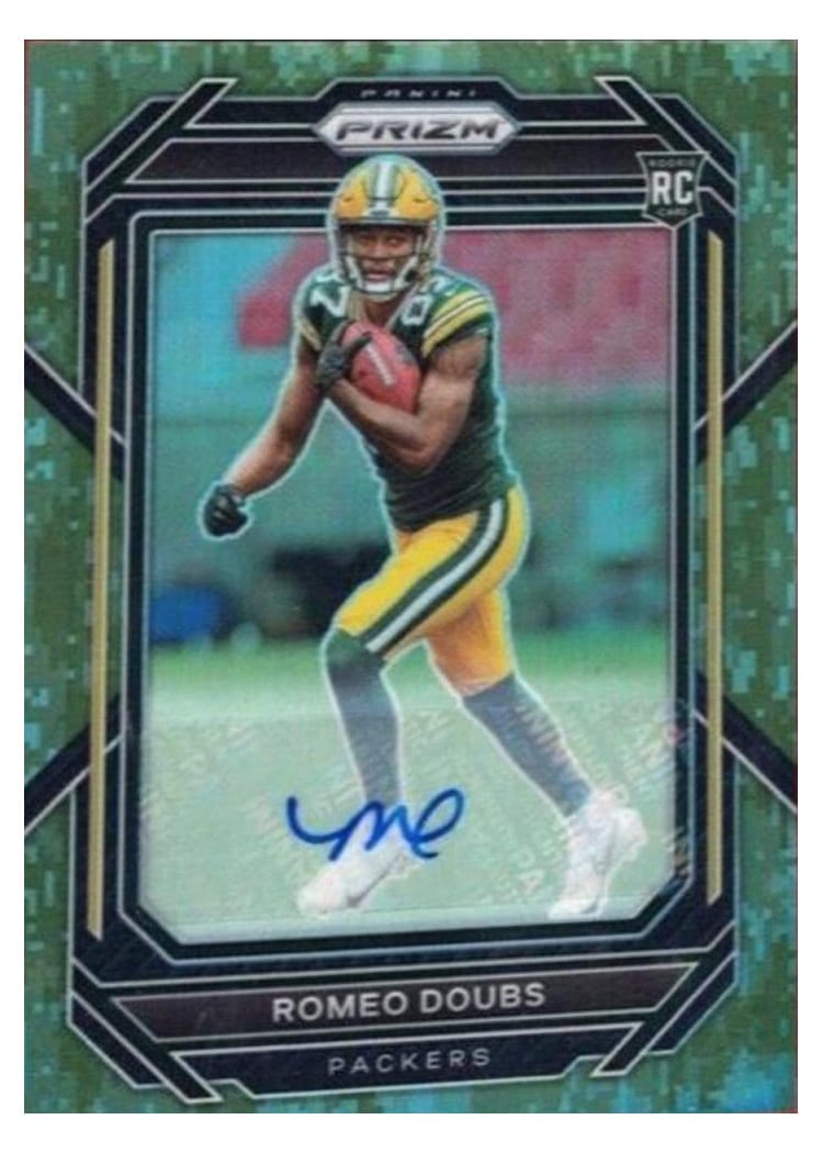 2022 Panini Prizm Base Set Romeo Doubs #337 card