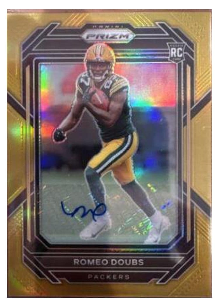 2022 Panini Prizm Base Set Romeo Doubs #337 card