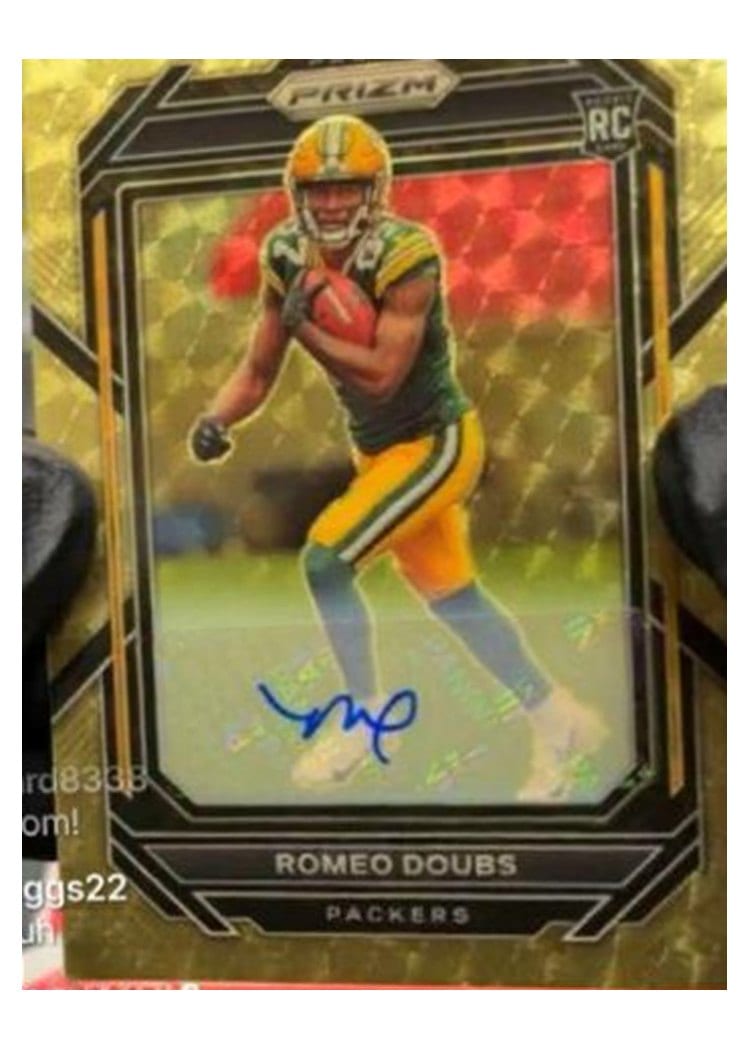 2022 Panini Prizm Base Set Romeo Doubs #337 card
