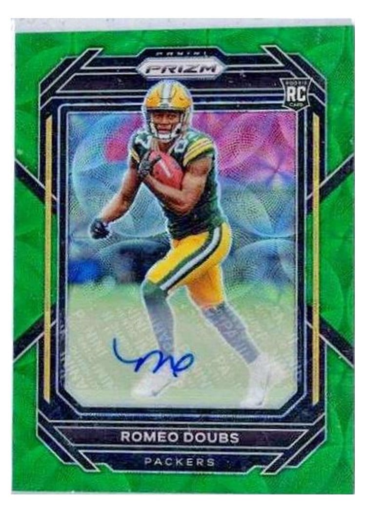 2022 Panini Prizm Base Set Romeo Doubs #337 card
