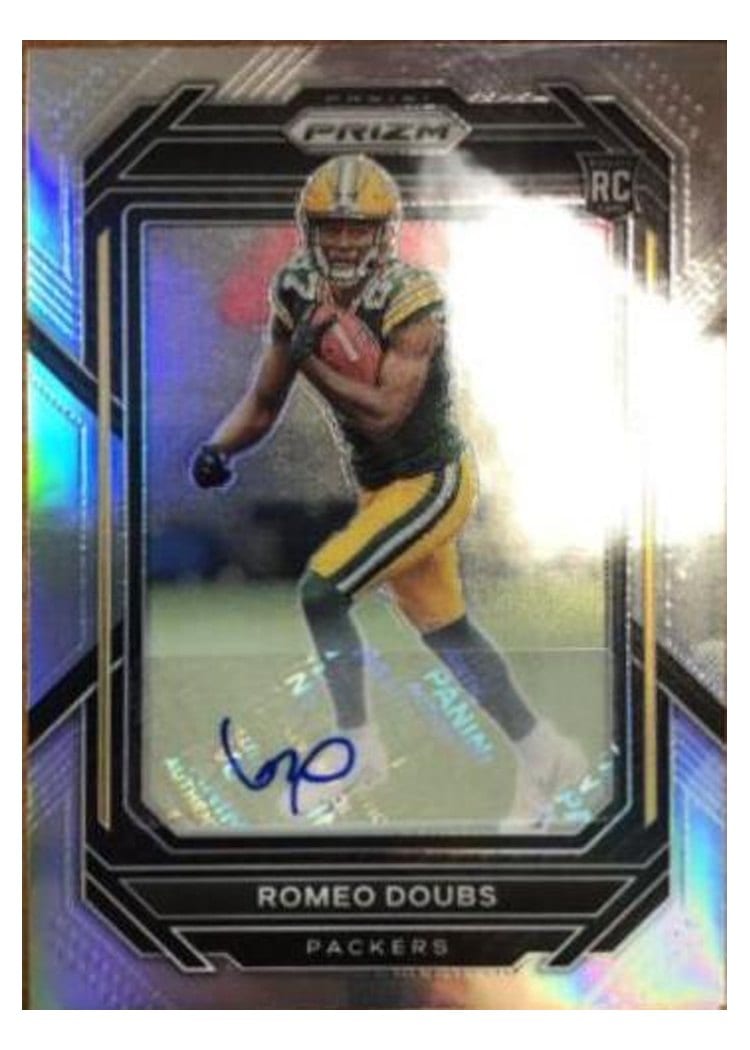 2022 Panini Prizm Base Set Romeo Doubs #337 card