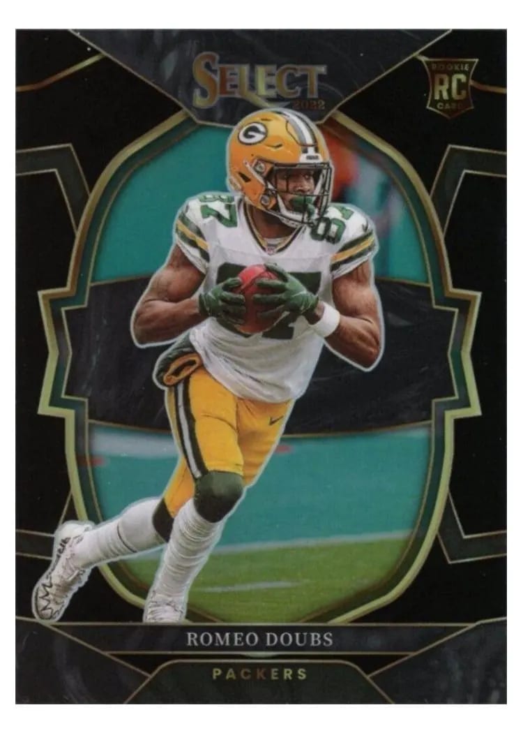 2022 Panini Select Base Set Romeo Doubs #54 card