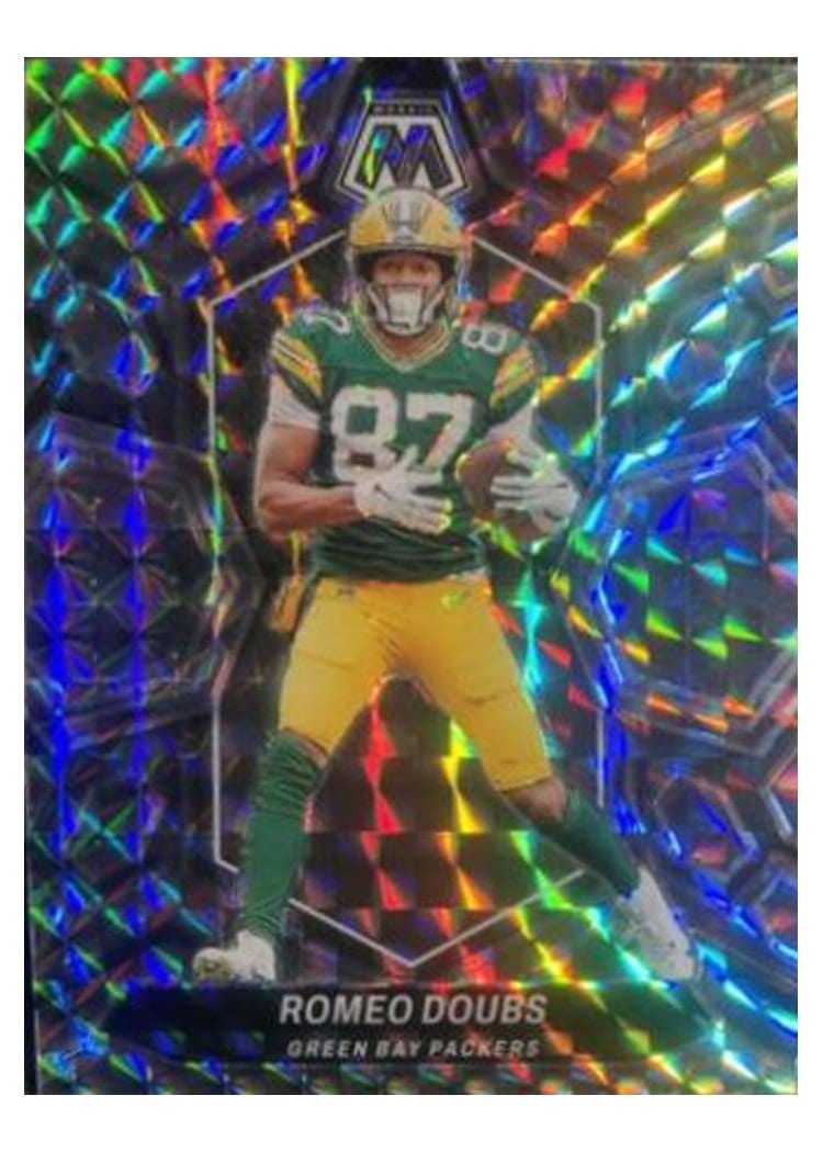 2024 Panini Mosaic Base Set Romeo Doubs #82 card