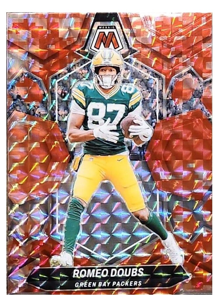 2024 Panini Mosaic Base Set Romeo Doubs #82 card