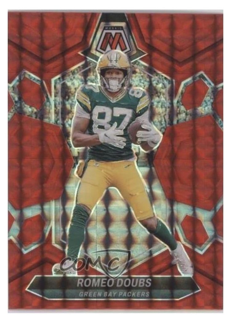 2024 Panini Mosaic Base Set Romeo Doubs #82 card