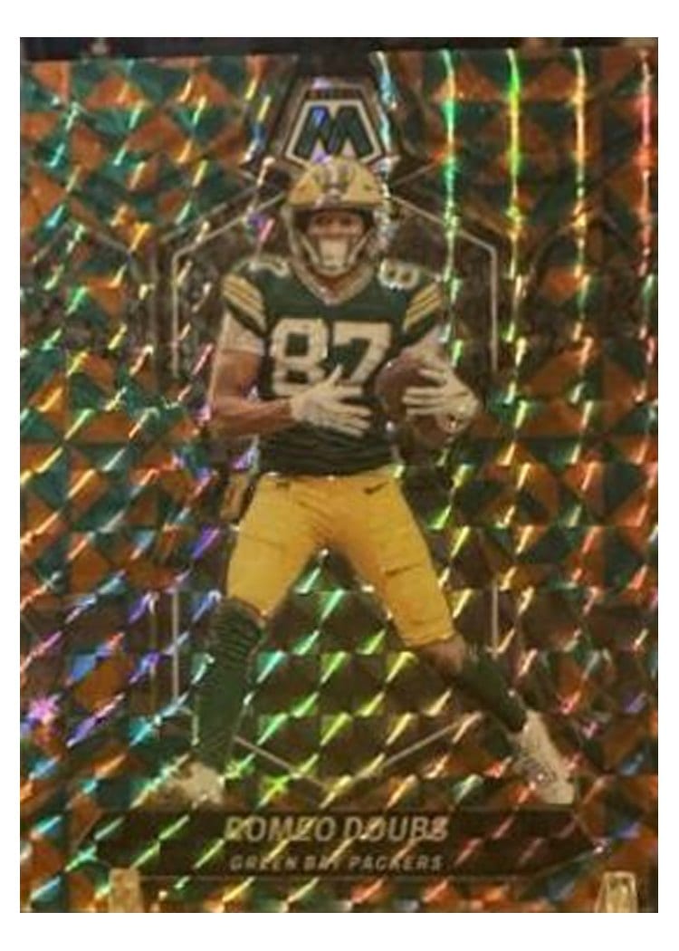 2024 Panini Mosaic Base Set Romeo Doubs #82 card