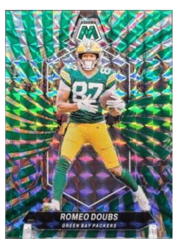 2024 Panini Mosaic Base Set Romeo Doubs #82 card