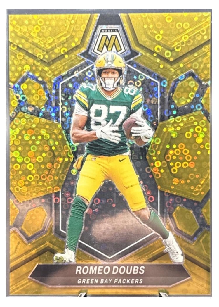 2024 Panini Mosaic Base Set Romeo Doubs #82 card