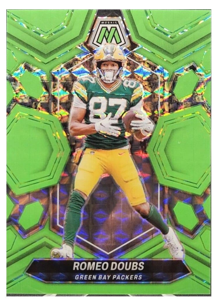 2024 Panini Mosaic Base Set Romeo Doubs #82 card