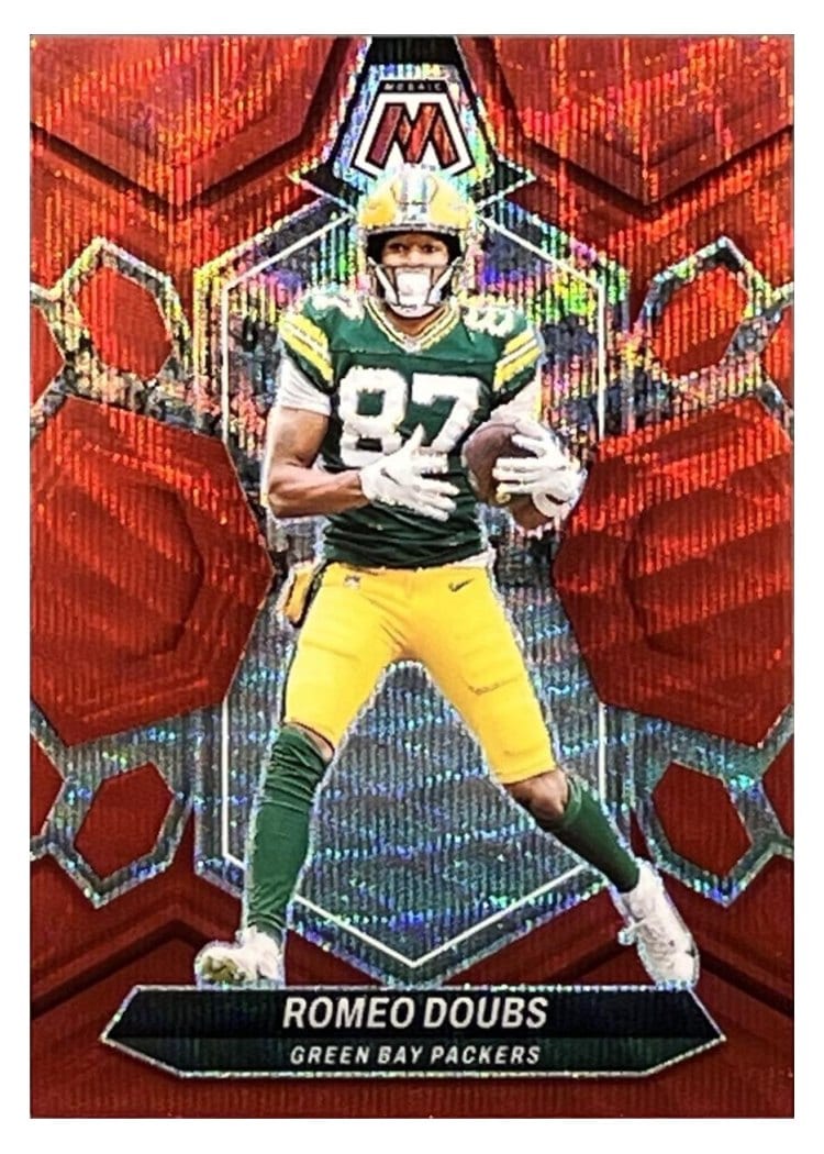 2024 Panini Mosaic Base Set Romeo Doubs #82 card