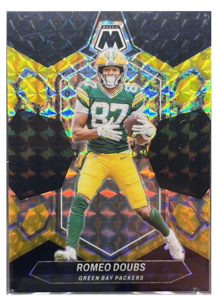 2024 Panini Mosaic Base Set Romeo Doubs #82 card
