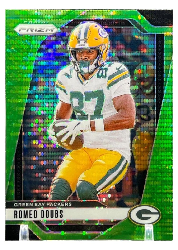 2024 Panini Prizm Base Set Romeo Doubs #104 card