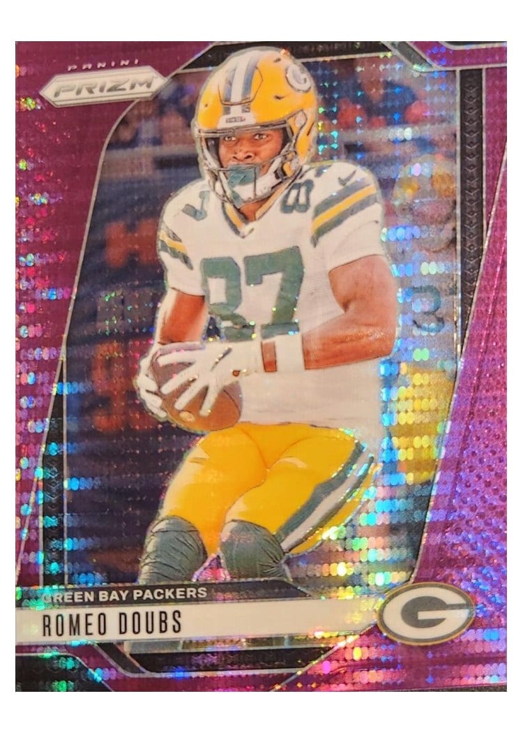 2024 Panini Prizm Base Set Romeo Doubs #104 card