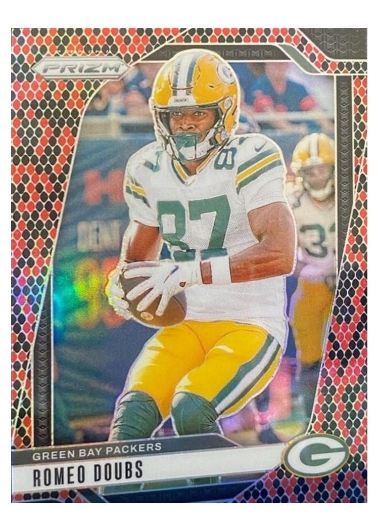 2024 Panini Prizm Base Set Romeo Doubs #104 card