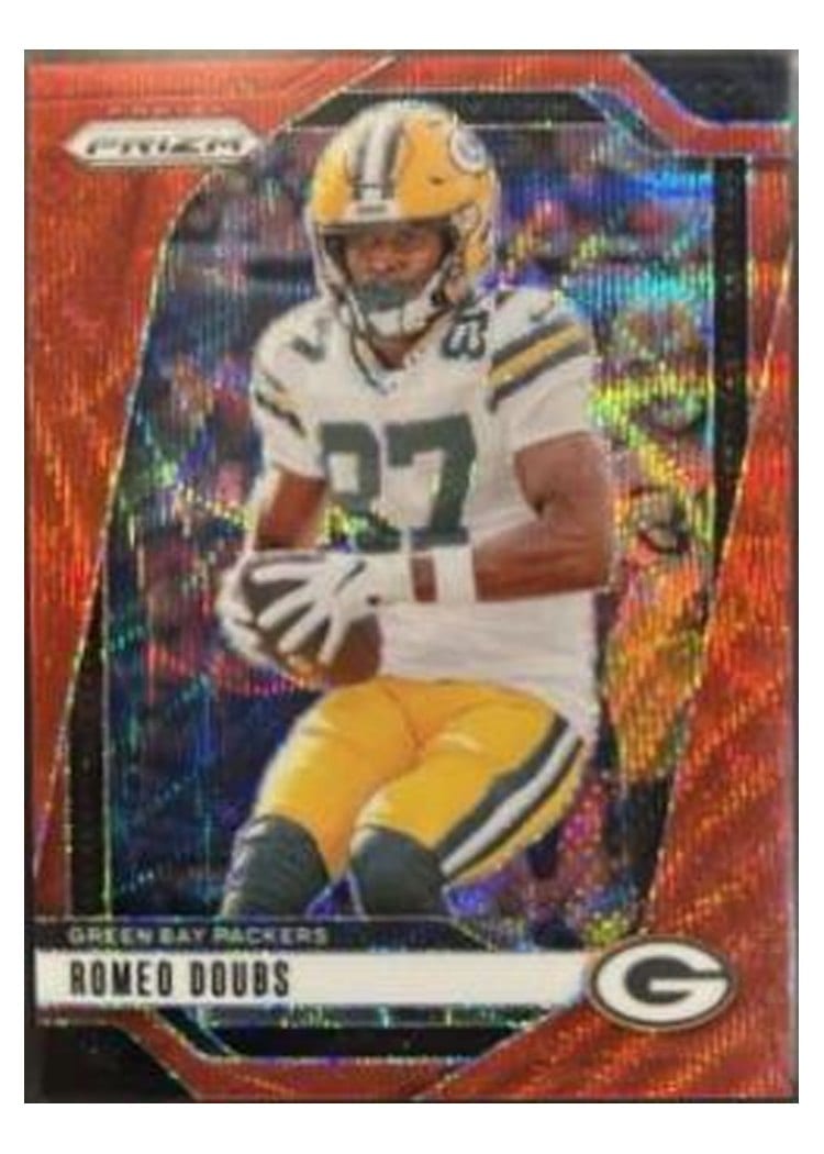 2024 Panini Prizm Base Set Romeo Doubs #104 card