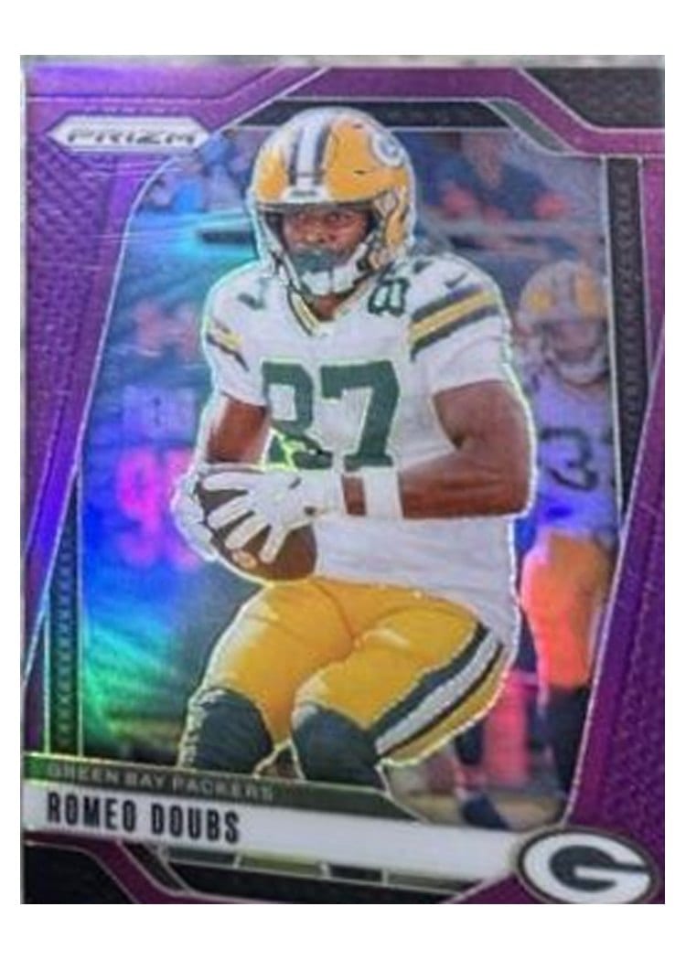2024 Panini Prizm Base Set Romeo Doubs #104 card
