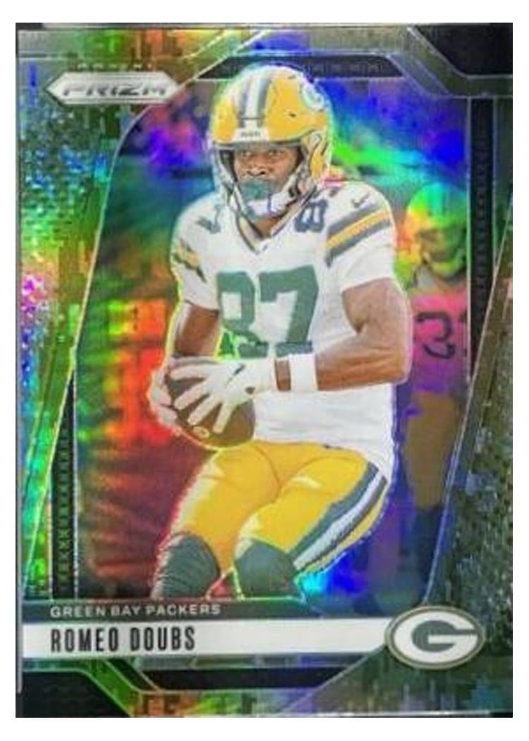 2024 Panini Prizm Base Set Romeo Doubs #104 card