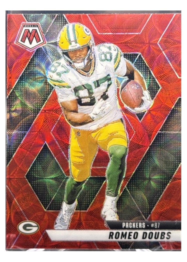 2025 Panini Mosaic Base Set Romeo Doubs #130 card