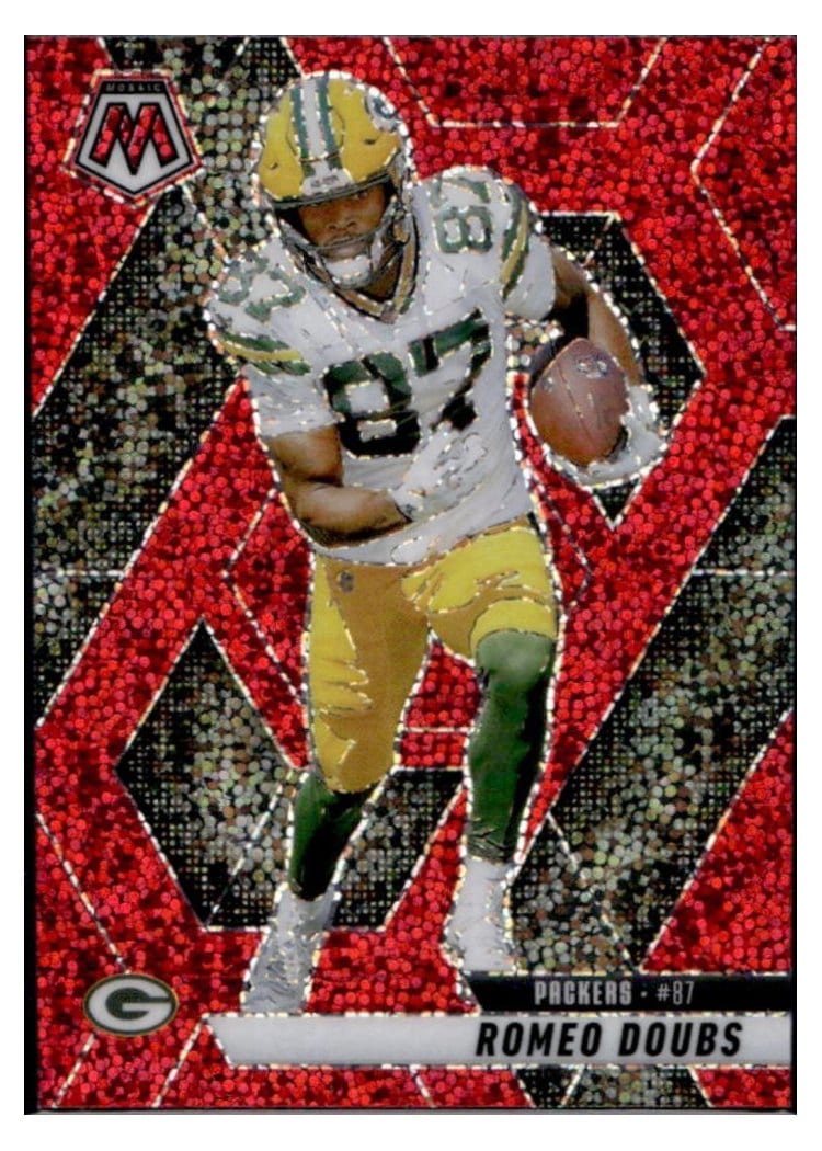2025 Panini Mosaic Base Set Romeo Doubs #130 card