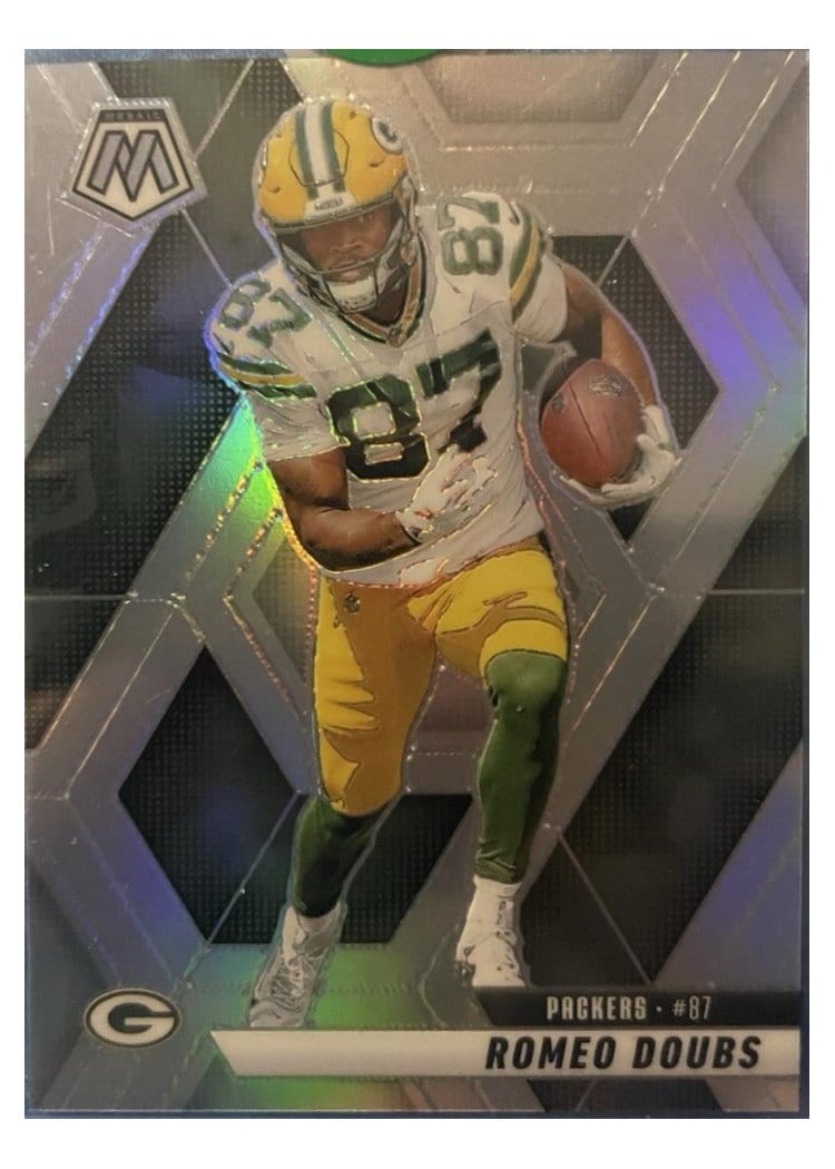 2025 Panini Mosaic Base Set Romeo Doubs #130 card