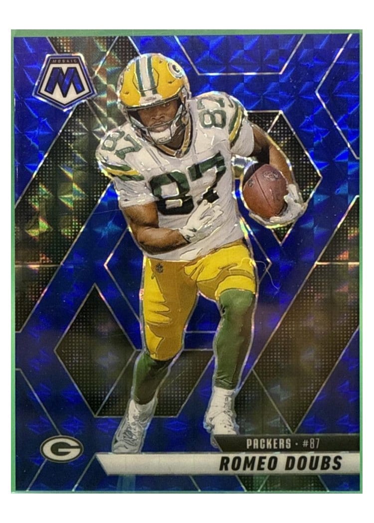 2025 Panini Mosaic Base Set Romeo Doubs #130 card