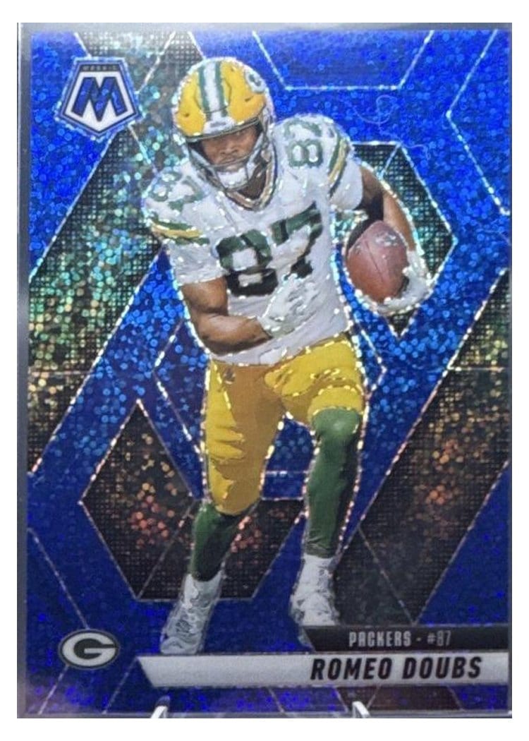 2025 Panini Mosaic Base Set Romeo Doubs #130 card